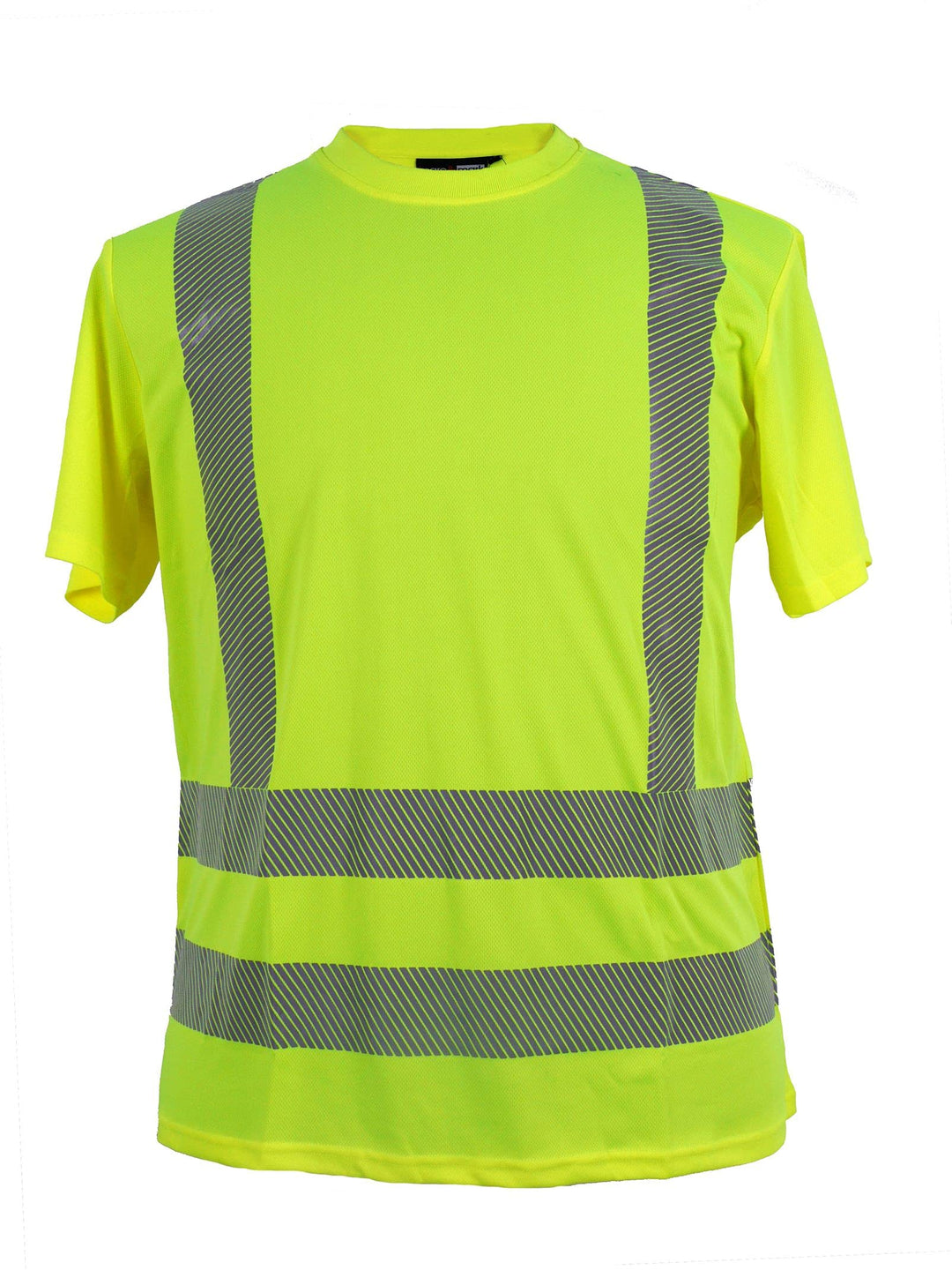 Gelbes Warn T- Shirt von Marc&amp;Mark in grossen Grössen 3XL Grosse Grössen Gelb, 3XL Grosse Grössen Ge