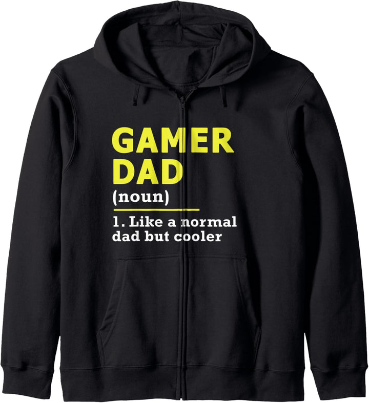 Gamer Dad Vater Spruch Kapuzenjacke