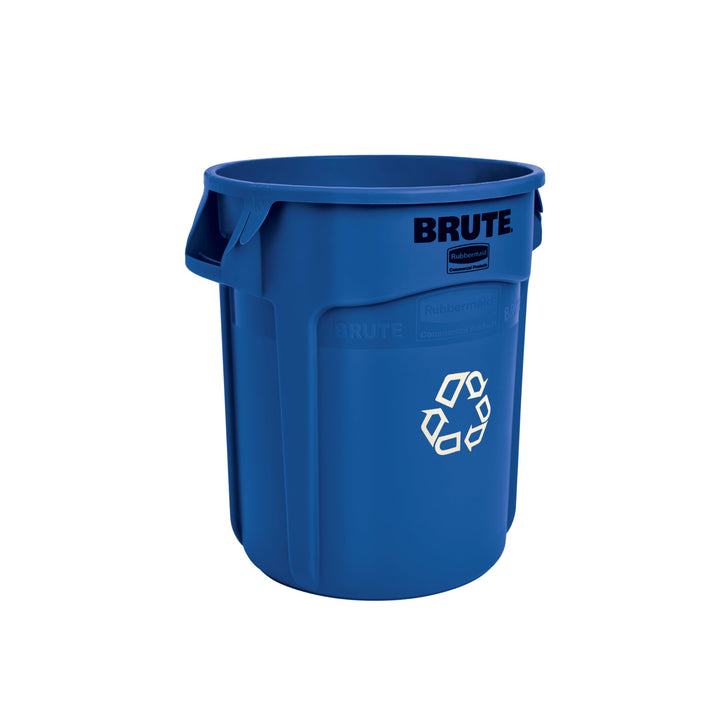 Rubbermaid Commercial Products 75.7 Litre BRUTE Recycling Container - Blue Blau, Blau