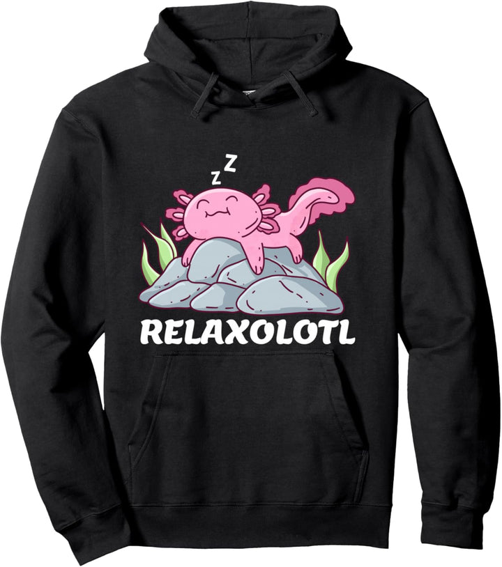 Relaxolotl Pullover Hoodie