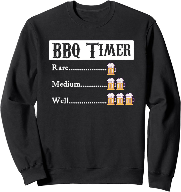 BBQ Timer Barbecue Sweatshirt