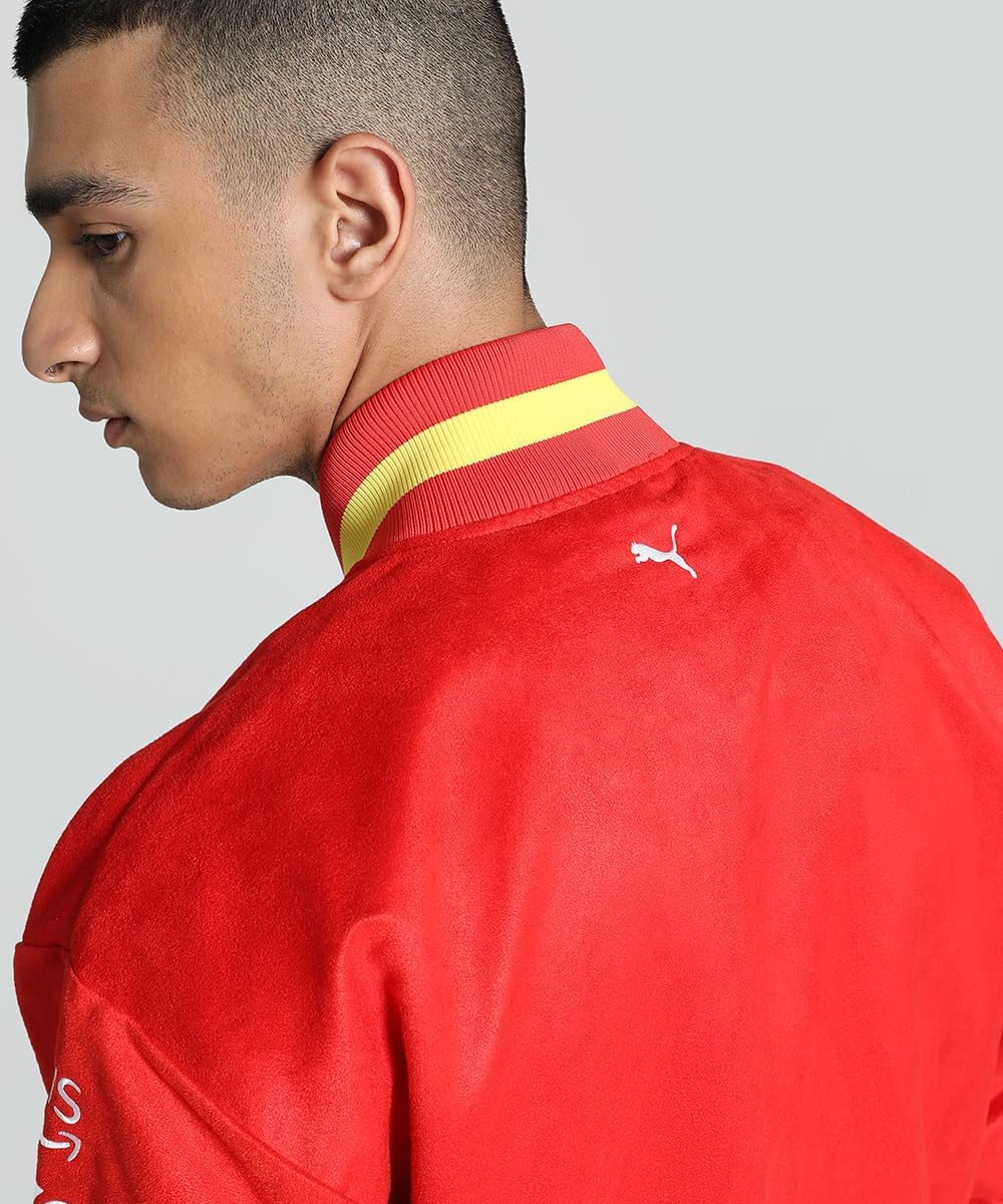 PUMA Scuderia Ferrari F1 Herren 2024 Team Varsity Jacke L, L