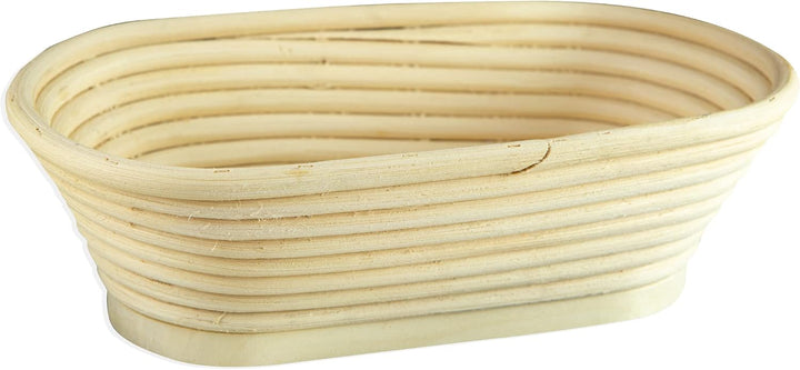 Marcel Paa - Gärkorb aus Peddigrohr, lang, 25 cm lang 25 cm, lang 25 cm