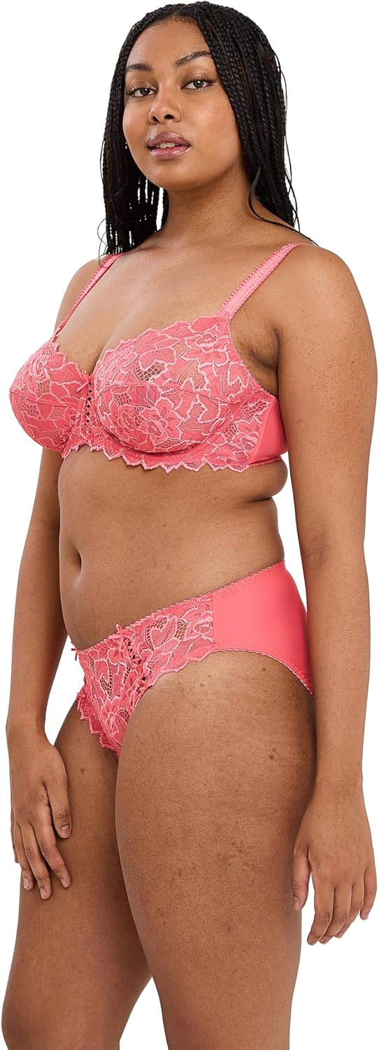 Sans Complexe Damen Full Coverage Bra 95D Verführerische Rose, 95D Verf&amp;
