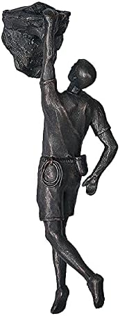 WJBABJ Klettern Charakter Charakter skulptur Wand hängen Hintergrund Wand Outdoor Sport Dekoration K