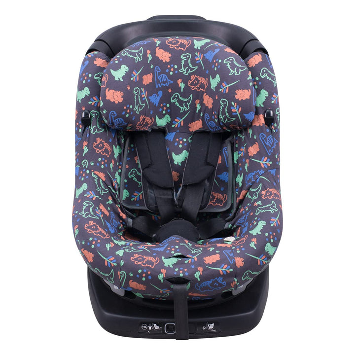 JYOKO Kids Bezug kompatibel mit BébéConfort AxissFix (Happy Dino), Happy Dino