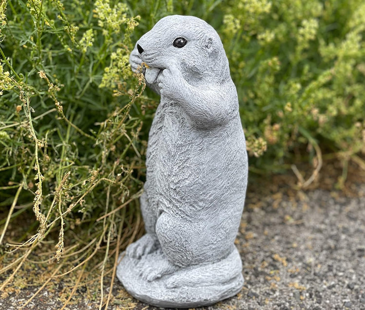 Stone and Style Steinfigur Murmeltier Max frostfest wetterfest Steinguss