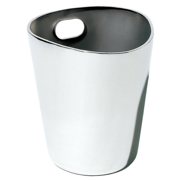 Alessi Bolly JM21 - Design Flaschenkühler aus Edelstahl, Glänzendpoliert, Edelstahl