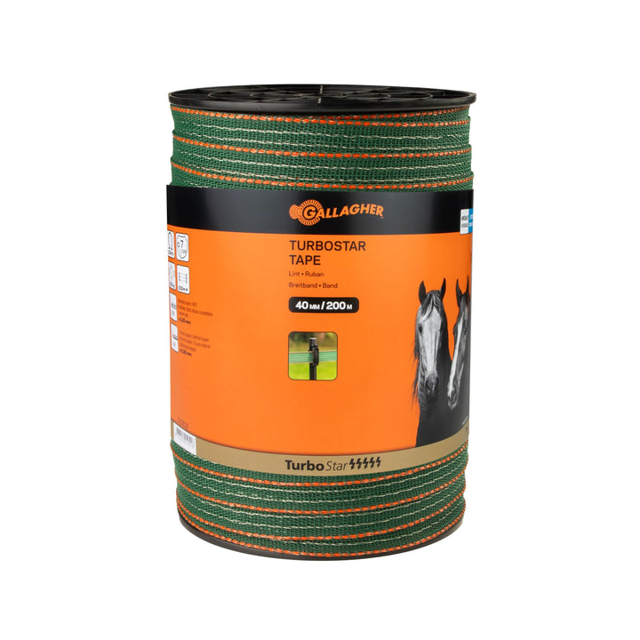 200 m/40 mm Gallagher Weidezaunband TurboStar Super (grün)