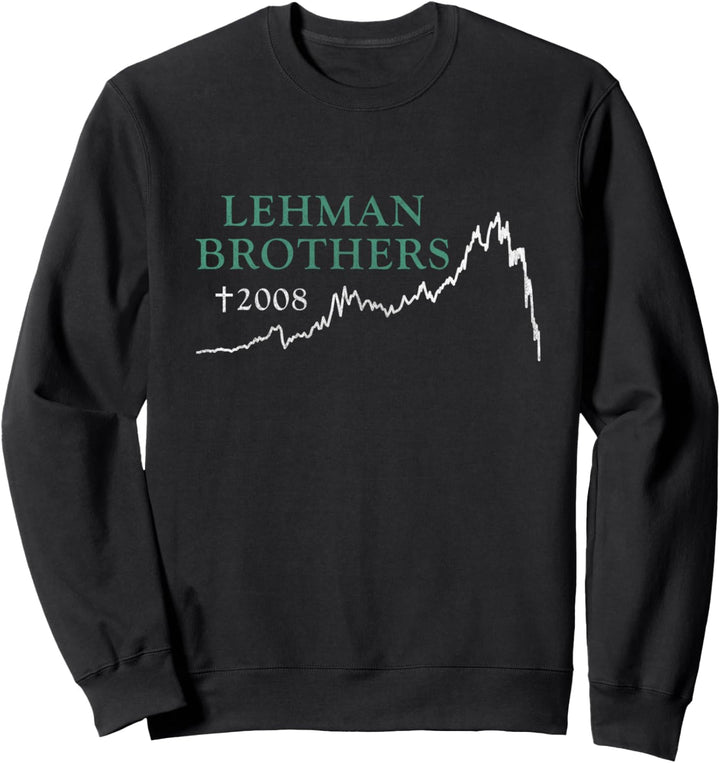 Lehman Brothers Lagerdiagramm September 2008 Sweatshirt