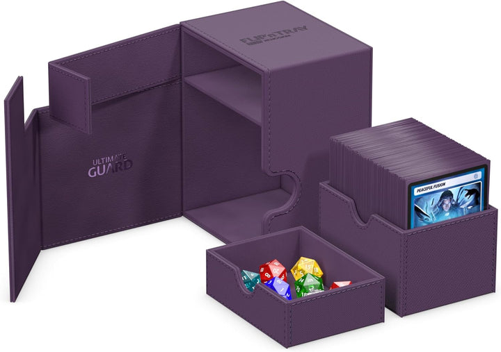 Ultimate Guard 133 Plus Xenoskin Flip n Tray Hülle, Violett, Violett