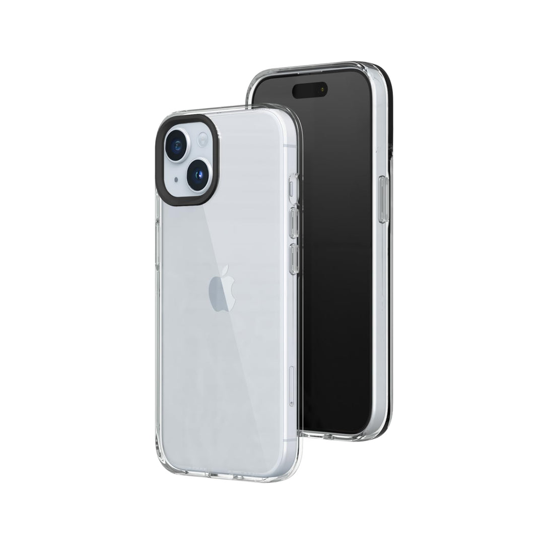 RHINOSHIELD Crystal Clear Case kompatibel mit [iPhone 15 Plus] | Fortschrittliche Vergilbungsresiste