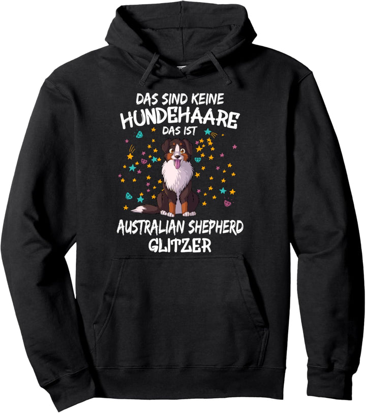 süsser Australian Shepherd Frauchen Geschenk Hundepfote Pullover Hoodie