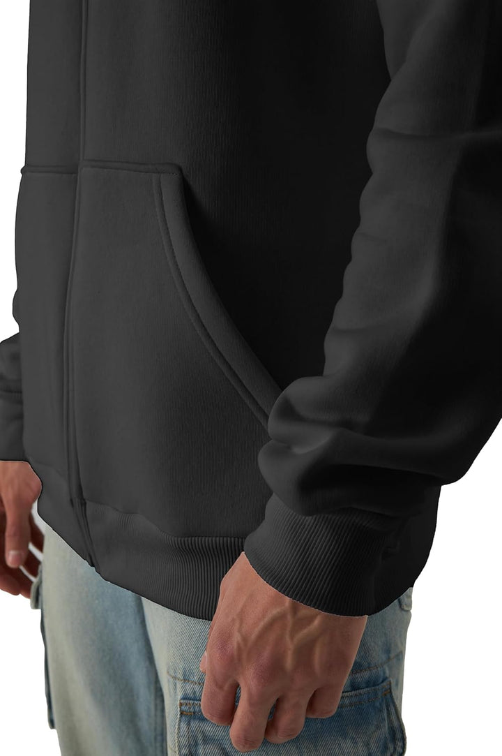 Smith &amp; Solo Herren Kapuzenpullover – Sweatshirt Pullover Rundhals – Langarm – Slim – Fit – Training