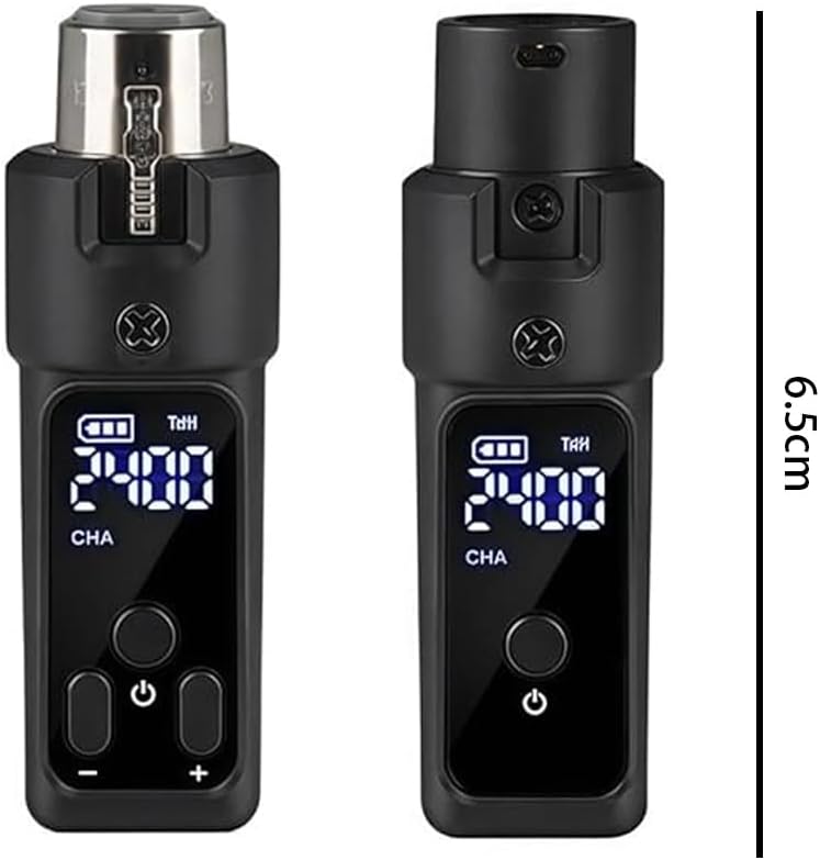 2,4 GHz Drahtloses Mikrofonsystem, XLR-Sender Und -Empfänger Für Dynamisches Kondensatormikrofon