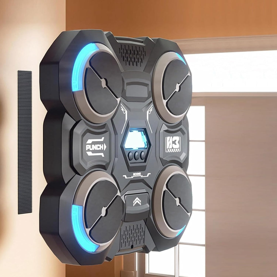 Smart Musik Elektronische Boxzielwand Trainingsgerät für Heimfitness mit Reaktionsdruck Kompressions