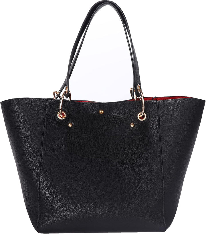sqlp Damen Henkeltaschen Leder Gross Kapazität Shopper Tasche Student Schultasche Arbeit Handtasche
