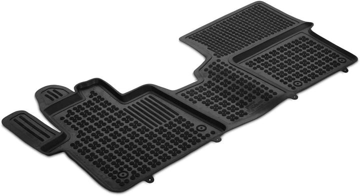 AZUGA Hohe Gummi Fussmatten mit Rand passend für Citroen Spacetourer/Peugeot Traveller/Toyota ProAce