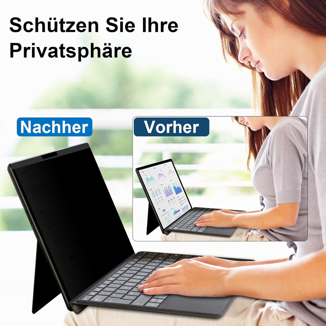 STARY Magnetischer Sichtschutzfolie 13 Zoll Surface Pro 8/9/10/11/X, Microsoft Surface Displayschutz