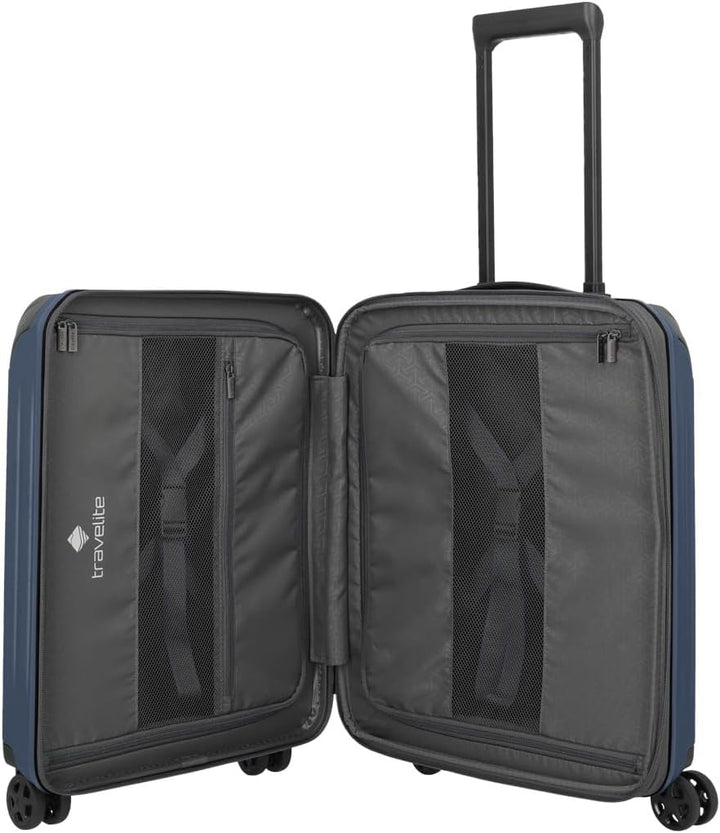Travelite Koffer DYNAMIIC Grösse S, 55x40x23 cm, 43-48 Liter, erweiterbar Handgepäck Trolley erw. (5