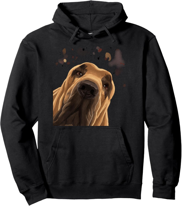 Hund Bloodhound Pullover Hoodie