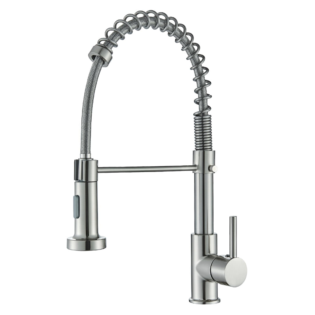 Hbronzeshower Wasserhahn Küche, Hochdruck Küchenarmatur mit Brause ausziehbar Armatur, 360° Schwenkb