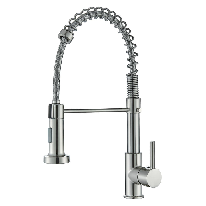 Hbronzeshower Wasserhahn Küche, Hochdruck Küchenarmatur mit Brause ausziehbar Armatur, 360° Schwenkb