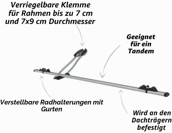 Peruzzo Raleigh Tandem Carrier