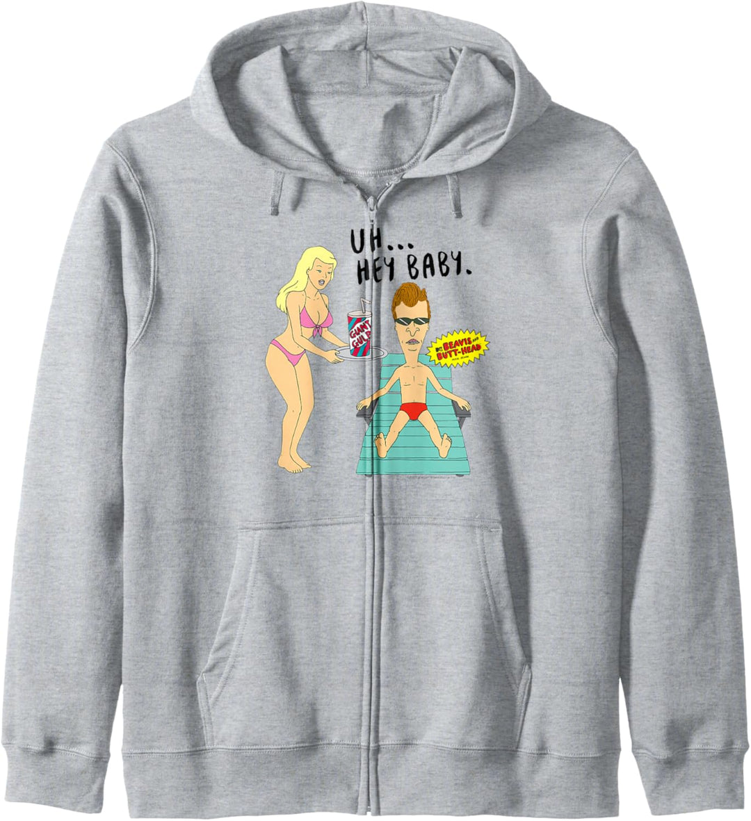 Beavis and Butt-Head Uh Hey Baby Kapuzenjacke