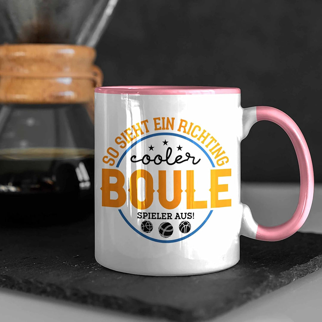 Trendation - Boule Tasse So Sieht Ein Richtig Cooler Boule Spieler Aus Tasse - Geschenk für Boule-Fa