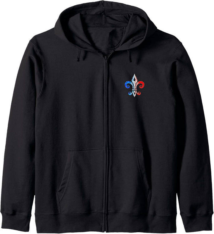 Lilie, Fleur de Lys, Fleur de lis, Heraldik, Frankreich, Kapuzenjacke