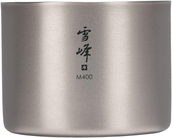 Ti-Double M400 Stapelbecher D 3.7" H 2.9", D 3.7" H 2.9"