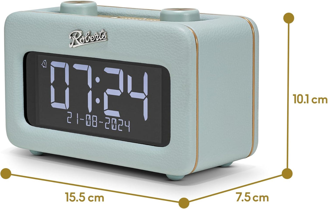 Revival Rest Retro Radiowecker Dab+/UKW/Bluetooth Himmelblau