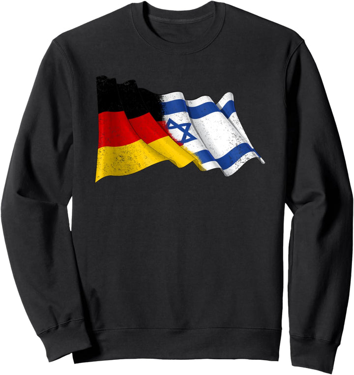 Germany Deutschland Israel Flag I stand With Israel Sweatshirt