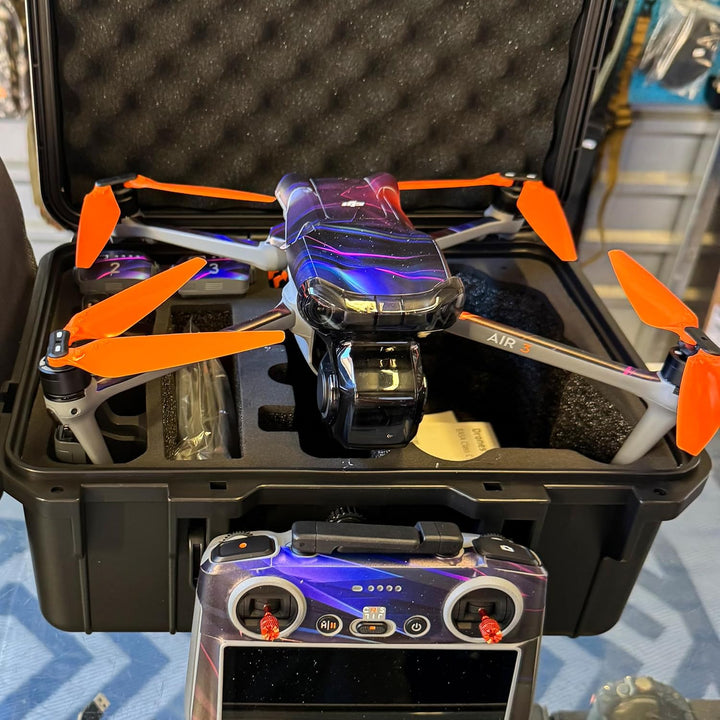 Master Airscrew Stealth Propeller kompatibel mit DJI Air 3 - Orange, 4 Stück, Orange
