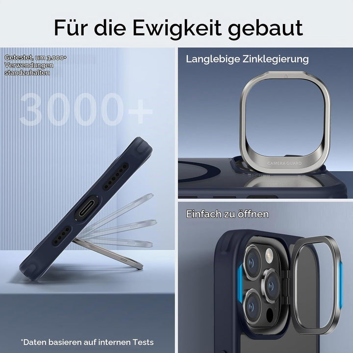ESR für iPhone 15 Pro Max Hülle, kompatibel mit MagSafe, Militärnorm Schutzhülle, integrierter Verst