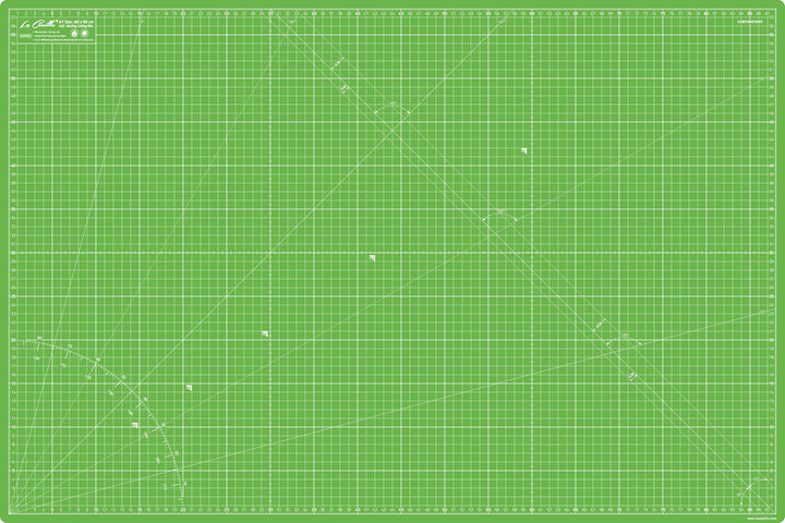 La Canilla Schneidematte A1 Selbstheilend (60x90 cm - 36x24") Cutting Mat Schneideunterlage für Bast