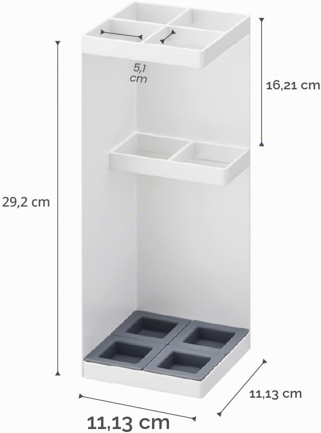Umbrella Stand Smart - white Weiss, Weiss