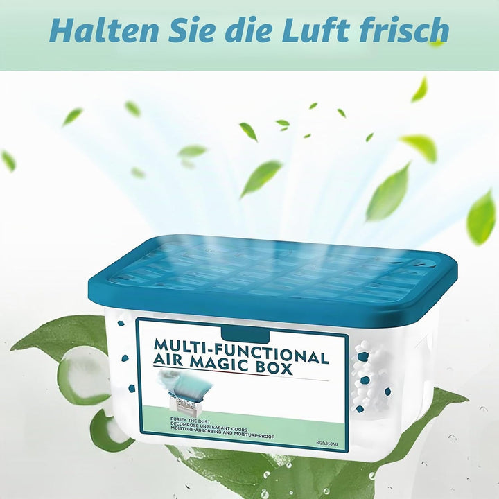 2 Stück Multifunctional Air Magic Box, Indoor Luftreinigung Staub Entfernung Magic Box, Langanhalten