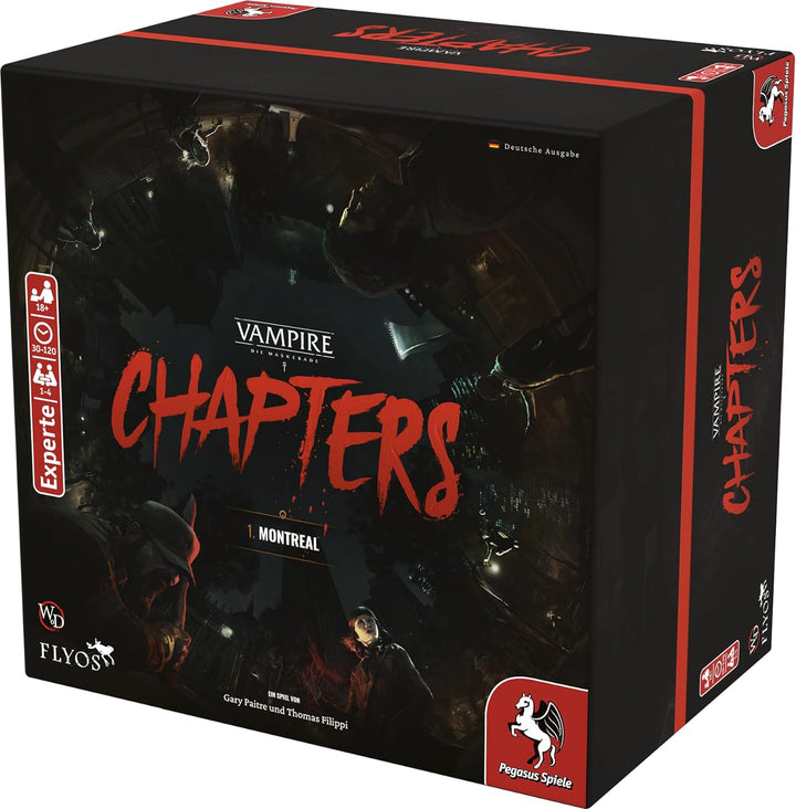 Pegasus Spiele 56415G Vampire: Die Maskerade – Chapters Brettspiele