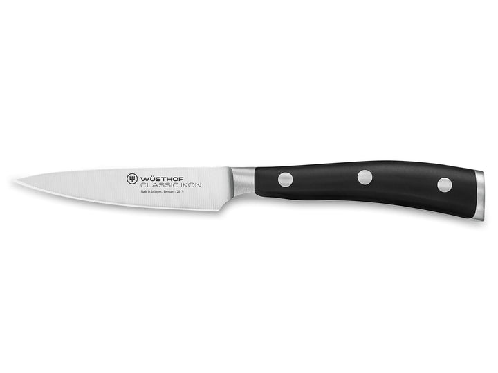 WÜSTHOF Classic Ikon Gemüsemesser 9 cm, Schwarz Schwarz 9 cm, Schwarz 9 cm