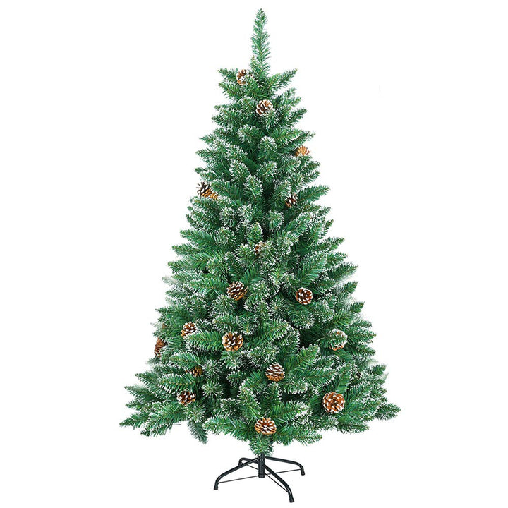 HENGMEI 120cm PVC Weihnachtsbaum Tannenbaum Christbaum Grün künstlicher mit Metallständer ca. 180 Sp