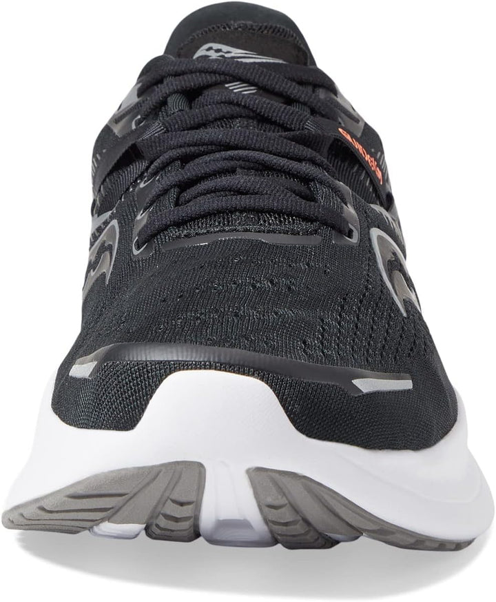Saucony Herren Guide 16 Sneaker 46 EU Schwarz Weiss, 46 EU Schwarz Weiss