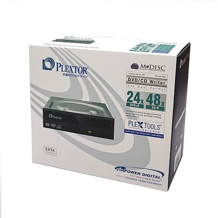 Plextor PX-891SAF-R 24X SATA DVD +/- RW Dual Layer Brenner Laufwerk Einzelhandel, Einzelhandel