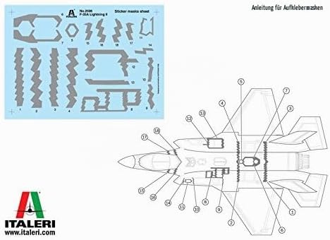 Italeri 2506-1:32 Lockheed F-35A Lighting II Luftfahrt