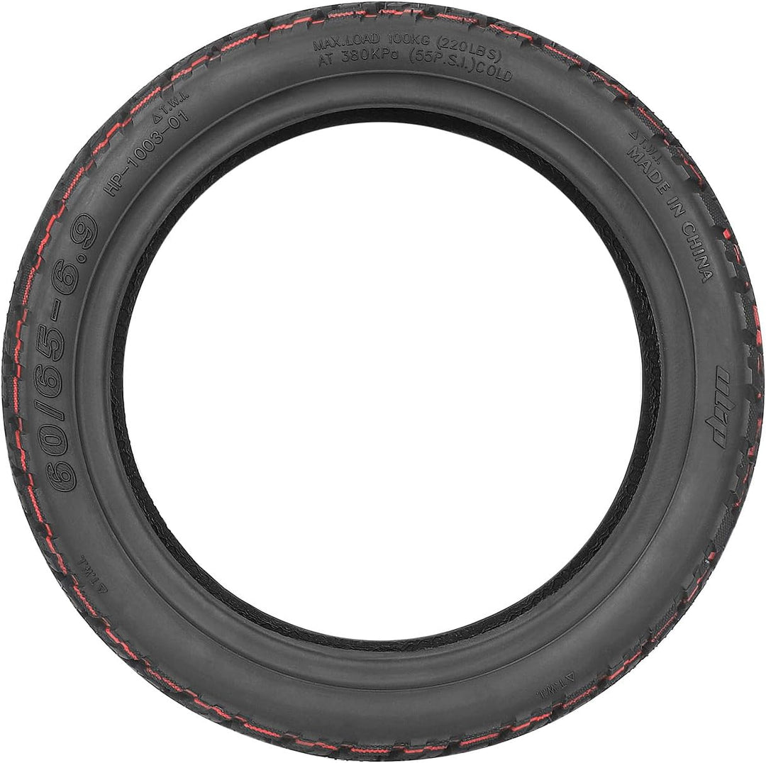 TREFAN 60/65-6,9 Ersatzräder für Ninebot Max G2/G65 Elektroroller 10 Zoll Reifen Tubeless Schlauchlo