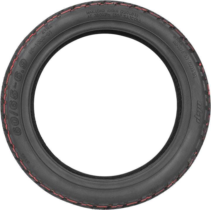 TREFAN 60/65-6,9 Ersatzräder für Ninebot Max G2/G65 Elektroroller 10 Zoll Reifen Tubeless Schlauchlo