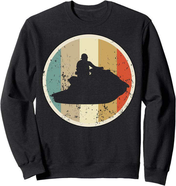 Jetski Jetboot Jet Ski Wassermotorrad Retro Vintage Grunge Sweatshirt