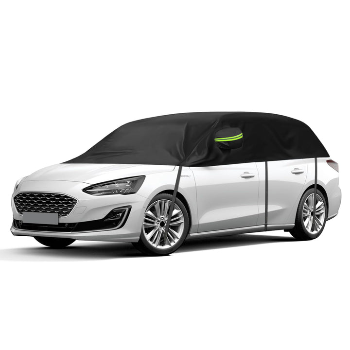 Halbe Autoabdeckung Ersatz für Ford Focus hatchback 2010-2024, Halbgarage, Upgrade Verdickter Stoff