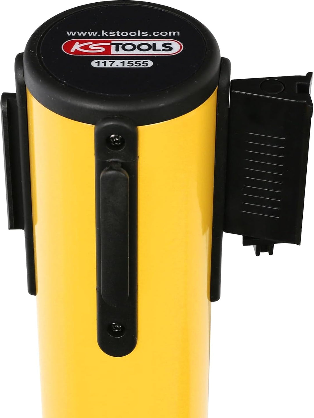 KS Tools 117.1555 Sperrgurtpfosten, Gurt schwarz-gelb